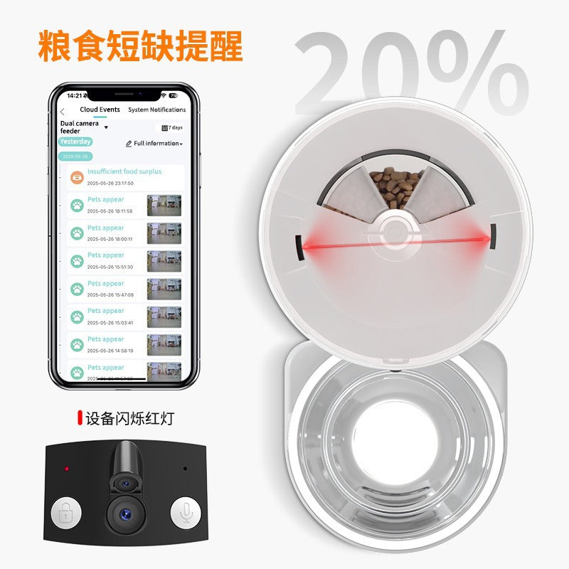 Smart Pet Tech Live View HD Camera Feeder
