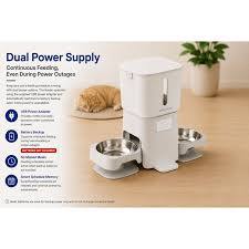 Smart Pet Tech "Grid-Safe" Automatic Feeder