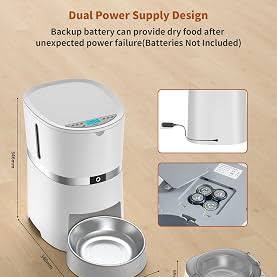 Smart Pet Tech "Grid-Safe" Automatic Feeder